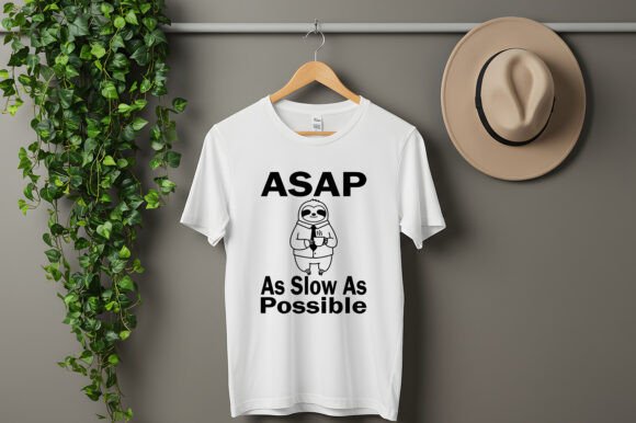 ASAP – As Slow As Possible T-Shirt Graphics for Blog and Website Use