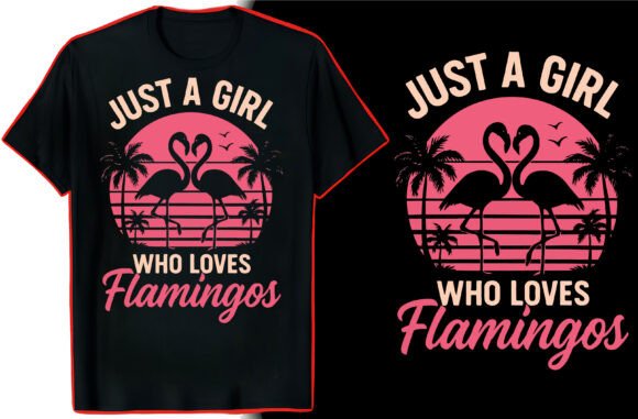 Flamingo Lover Quote T-Shirt Graphics for Bold Branding