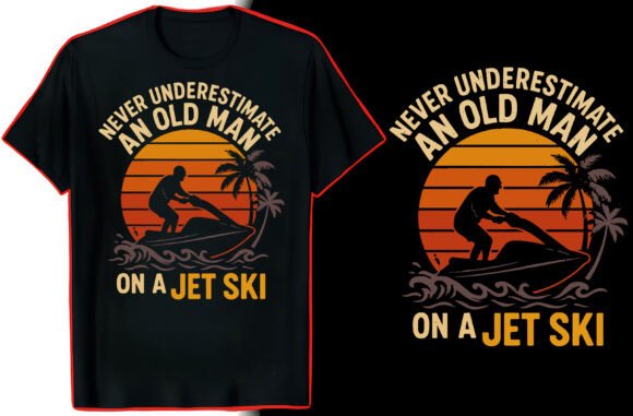 Jet Ski Life Quote T-Shirt: Graphics for Bold Branding