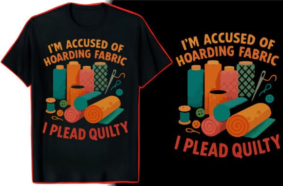 Sewing Lover Quote T-Shirt Graphics for Real Crafters