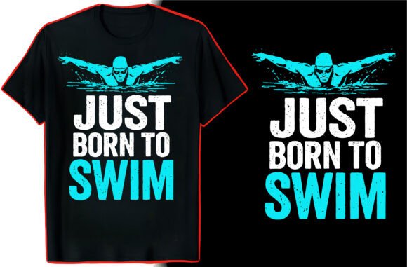 Swimmer Life Quote T-Shirt: A Designer's Review of Graphics and T-Shirt Designs