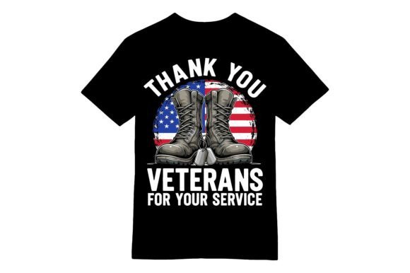 Thank You Veterans T-shirt Graphics for T-Shirt Designs