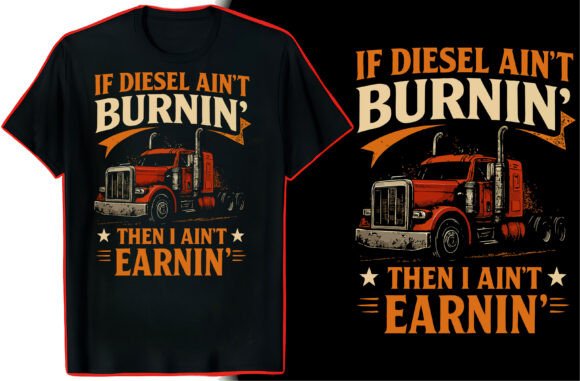 Trucker Quote T-Shirt Design: A Graphic Designer's Review