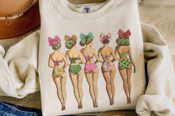 Vintage Coquette Swimsuit Ladies Png Review