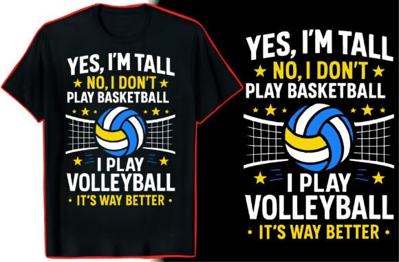 Volleyball Player Quote Tee: Essential Graphics for T-Shirt Designs